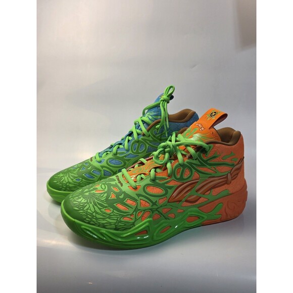 Puma Teenage Mutant Ninja Turtles x MB.04 Leonardo & Michelangelo LAMELO Size 9 main image 14